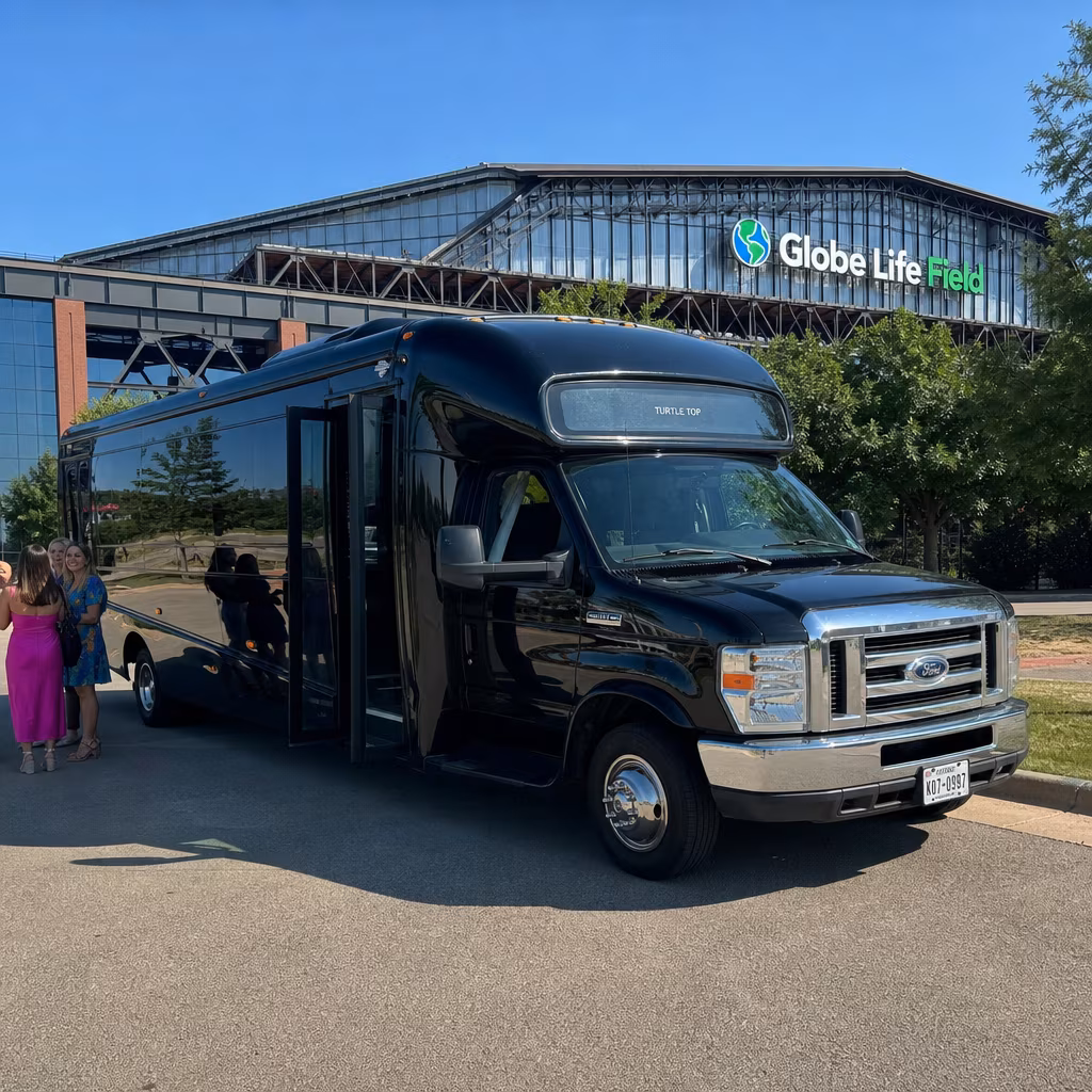 Rent a Bus to Globe Life Field