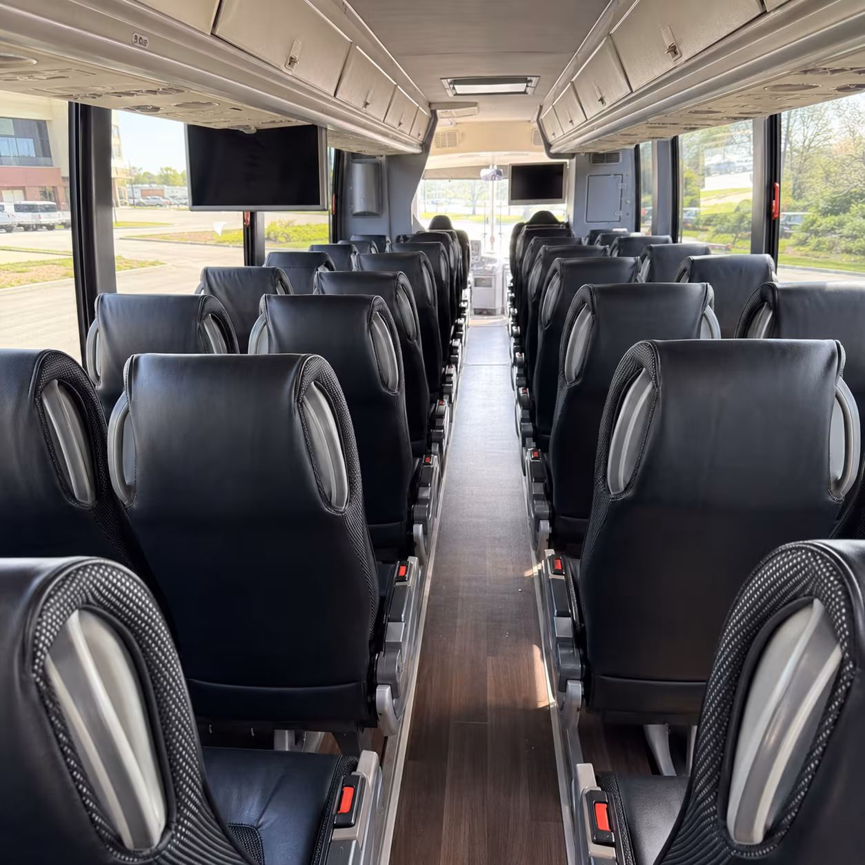 Dallas Airport Shuttle & Transportation party bus exterior
