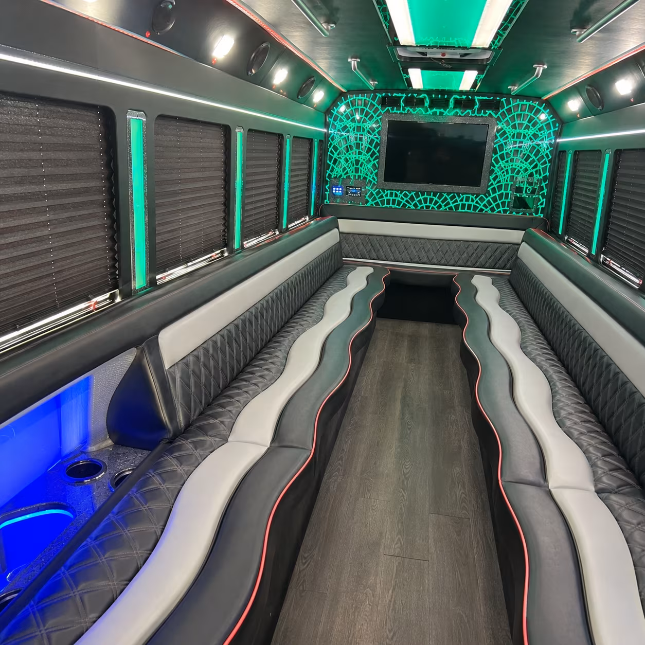 Dallas Concert & Music Festival Transportation party bus exterior