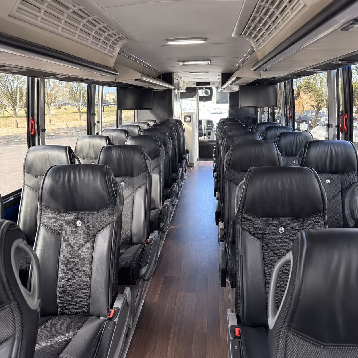 Dallas Corporate Transportation party bus exterior
