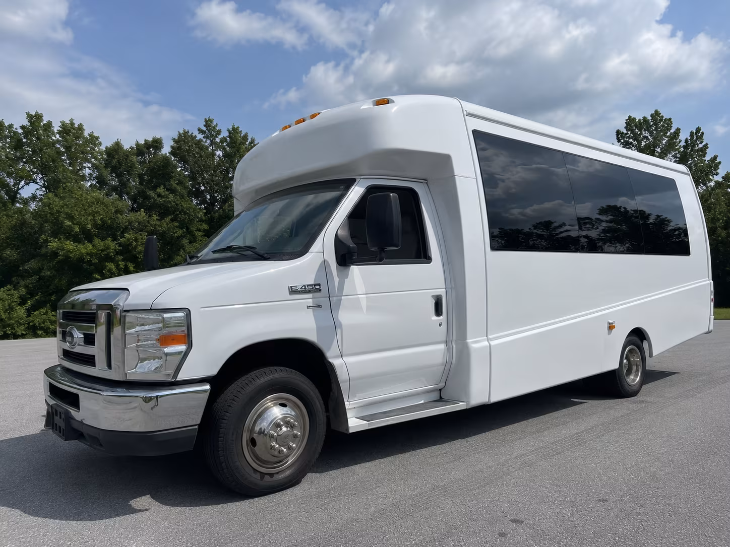 Dallas Private Event Transportation party bus exterior