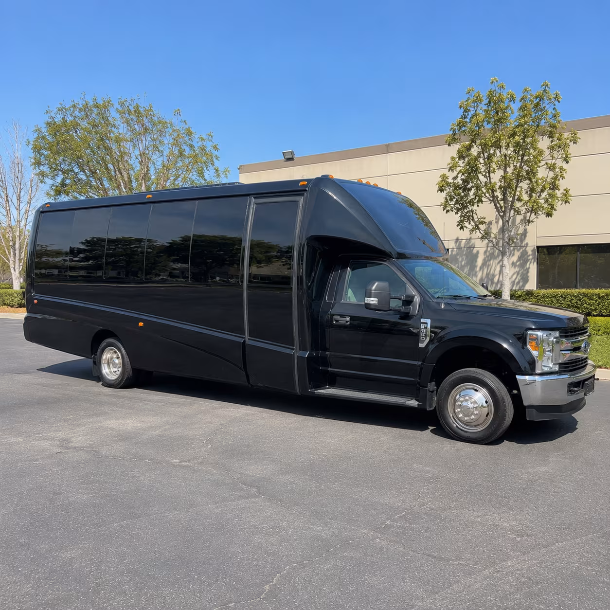 Dallas Prom & Homecoming Transportation party bus interior