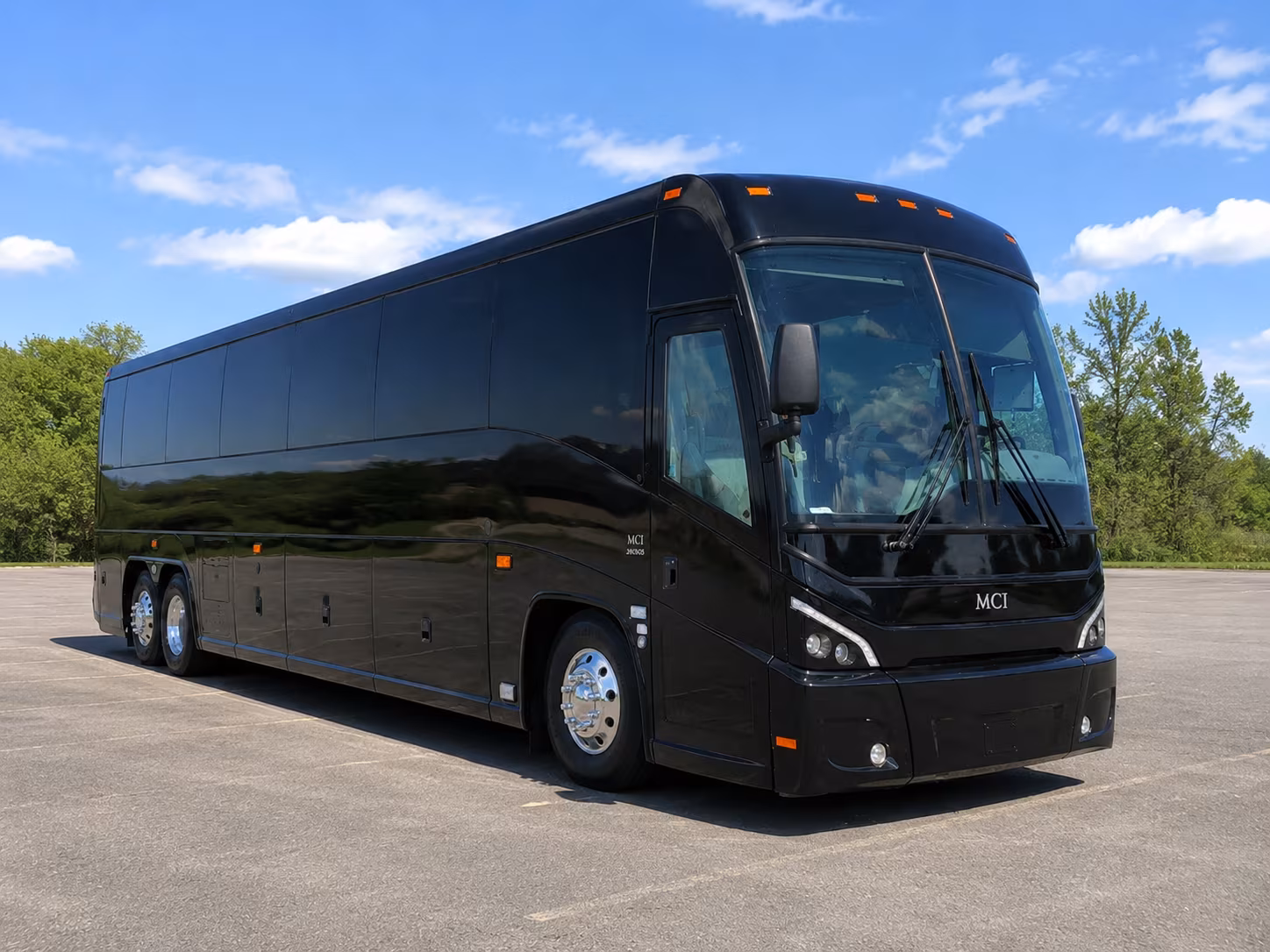 Dallas School Event Transportation party bus exterior