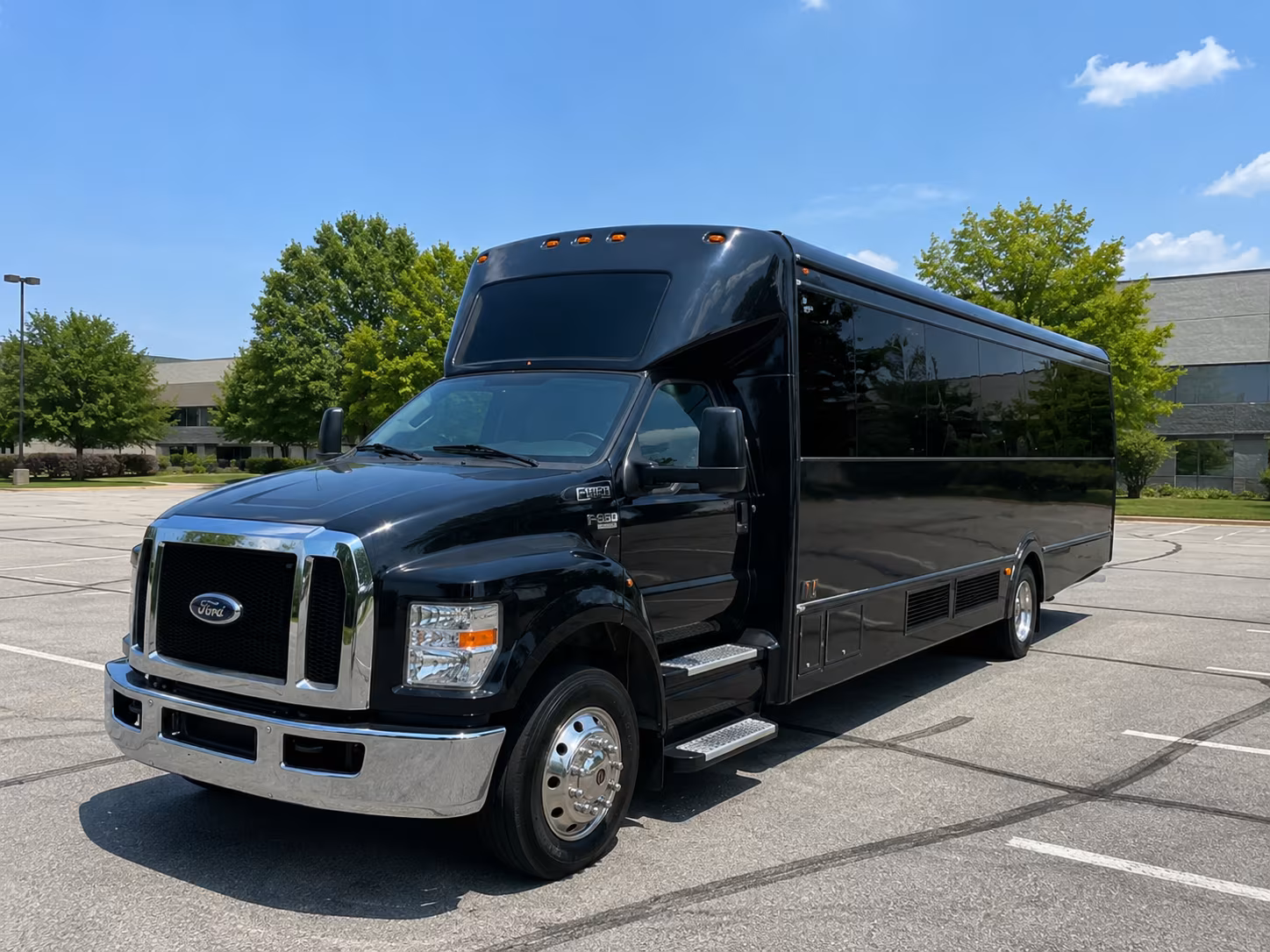 Dallas Winery Tour & Pub Crawl Transportation party bus exterior