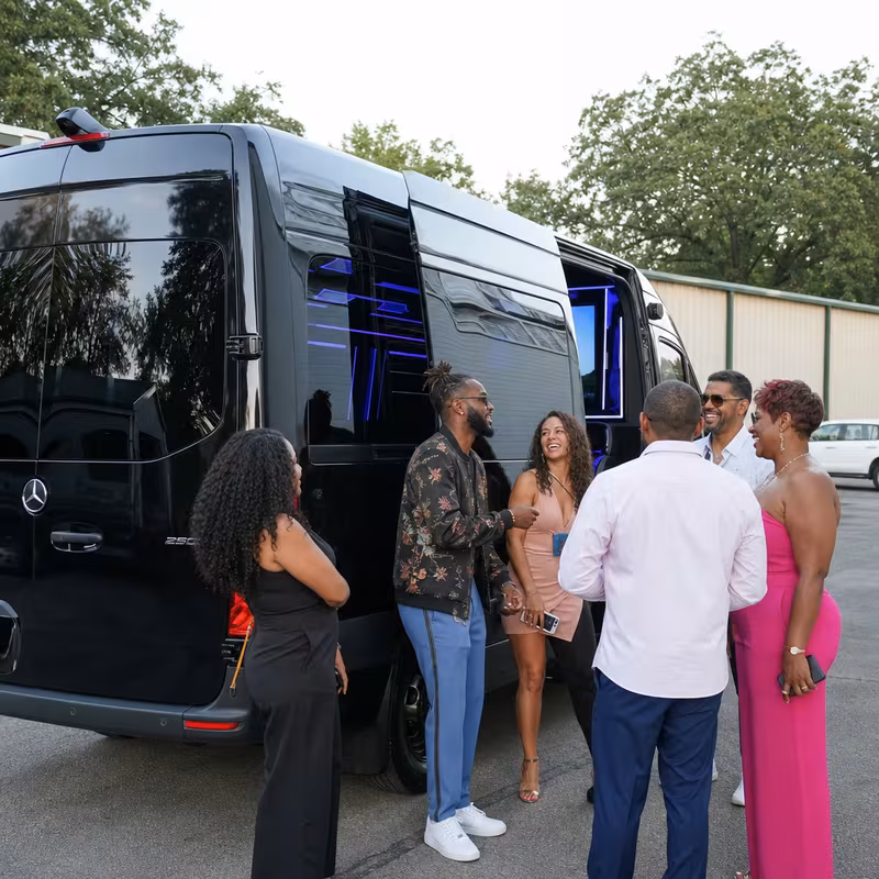 Dallas Private Event Transportation fleet vehicle