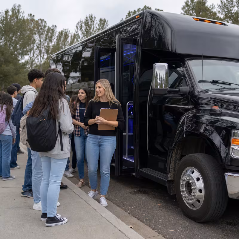 Dallas School Transportation fleet vehicle