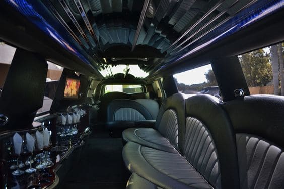 Dallas Hummer Limos Interior