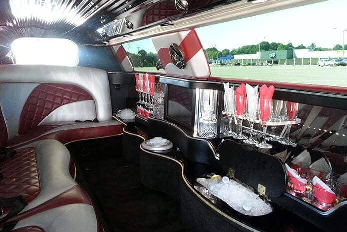 Dallas Infiniti Limo Interior