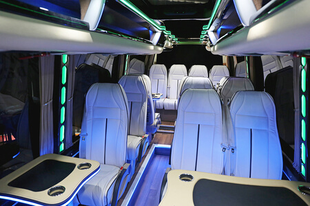 Dallas Jet Style Sprinter Van