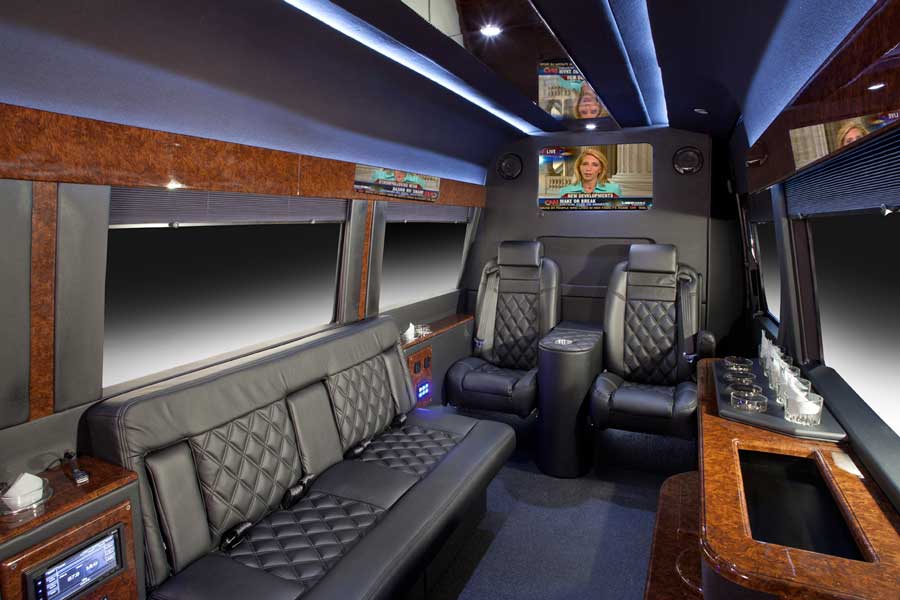 Dallas Limo Style Sprinter Bus