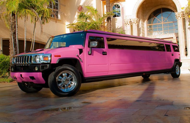 Dallas Pink Hummer Limo